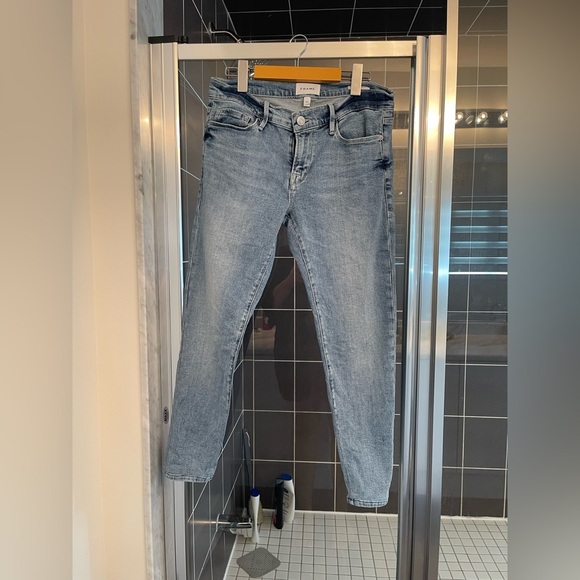 Frame Garçon slim boyfriend blue jean 27 - Picture 3 of 11